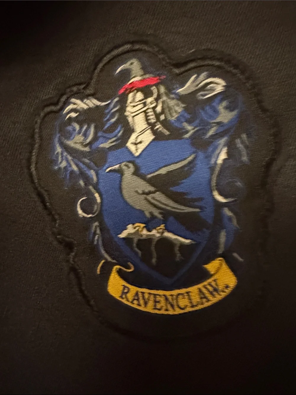 Wizarding World Harry Potter Kids XL 14 16 Black Hooded Wizard Cape RAVENCLAW